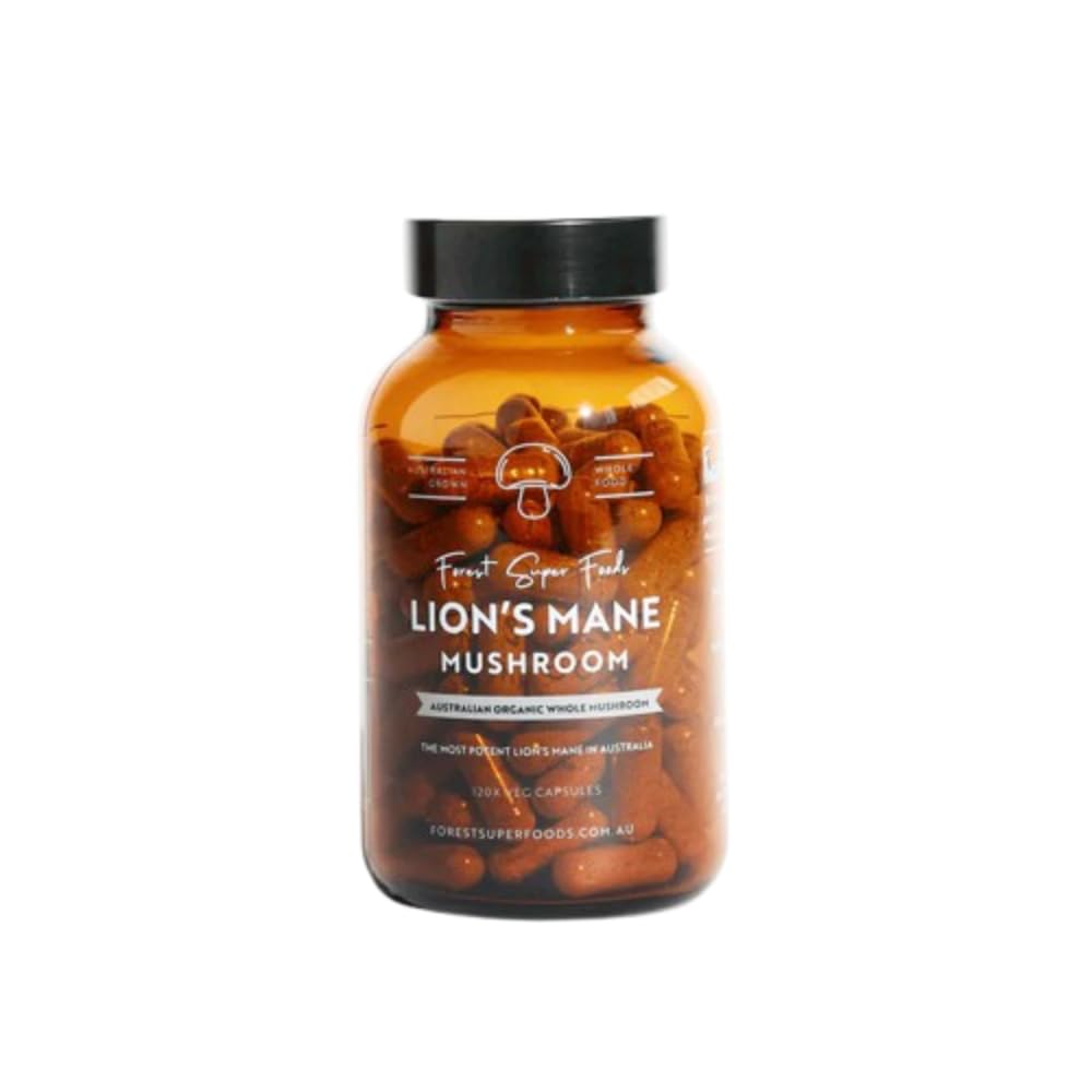 Forest Super Foods Lions Mane Supplement Capsule, 120 Capsules
