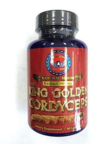 TOPNaturePlus King Golden Cordyceps Capsule 1 Count