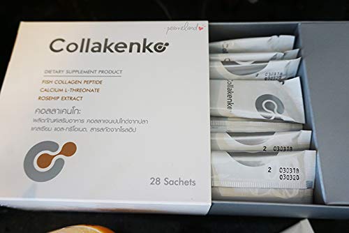 Collakenko L-Threonate Collagen Peptide Powder, 5.04 oz