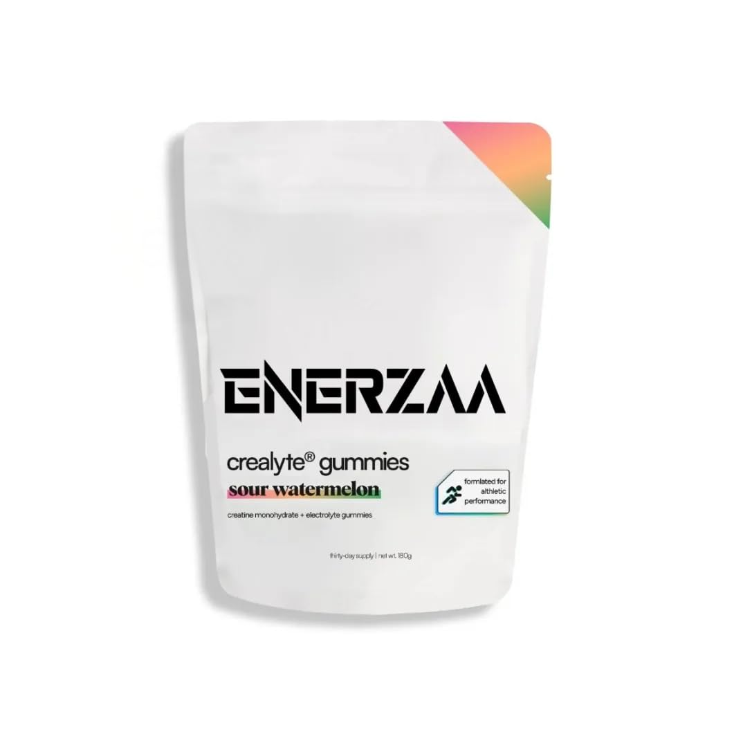 ENERZAA Sports Performance Complex Gummies Sour Watermelon, 90 Count