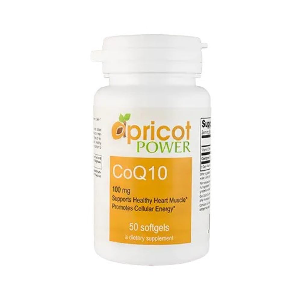 Apricot Power CoQ10 Supplement Capsule, 1 Count