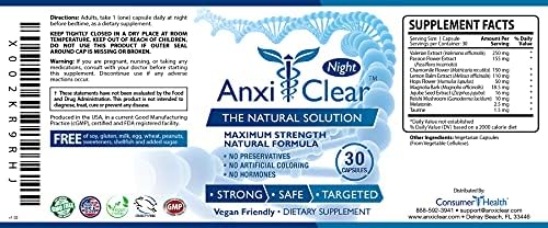 AnxiClear Night 30 Capsules