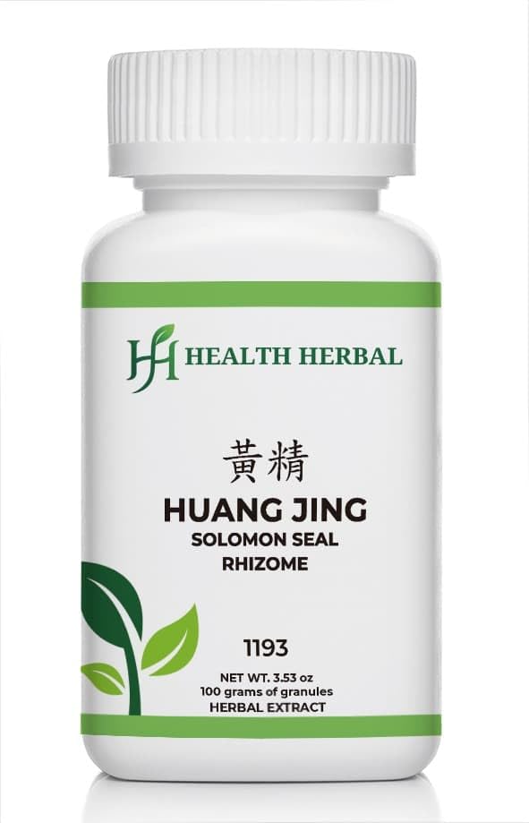 Health Herbal Huang Jing/Siberian Solomon's Seal Rhizome Powder, 100 Grams