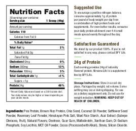 Nirvana Life Nutrition PR Protein Protein Powder, Chocolate Crisp, 3 Pound, 1 Count