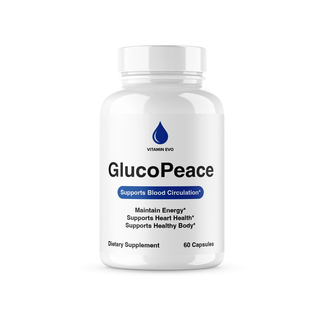 Vitamin Evo Glucopeace Blood Support Capsules, 60 Count