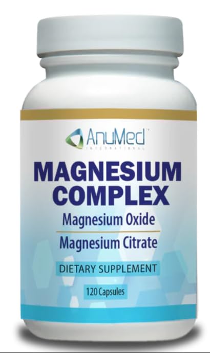 AnuMed International Magnesium Complex, 120 Capsules