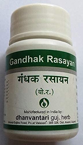 Dhanvantari Ayurvedic Gandhak Rasayan Tablet 1 Count