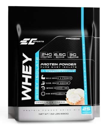 EC Sports Whey Protein Powder, 24.339 Servings
