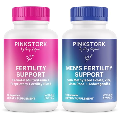 Pink Stork His and Hers Fertility Bundle 60 Capsules
