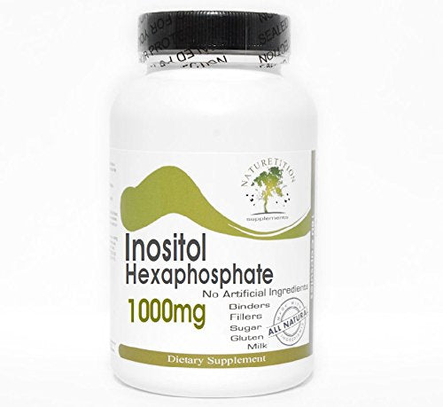 Naturetition Supplements Inositol Hexaphosphate 1000mg 200 Capsules