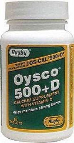 SNOVEA Oysco 500+D Tablets, 60ct (2 Pack)