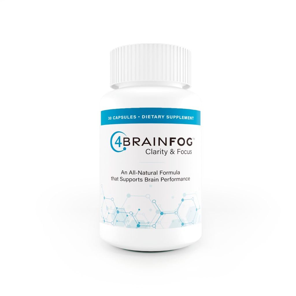 4BRAINFOG Clarity & Focus Capsule, 30 Count