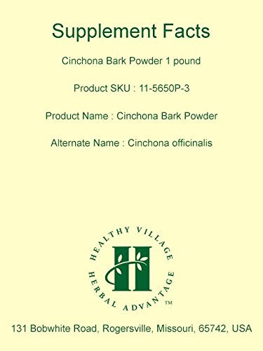 Herbal Advantage Cinchona Bark Officinalis Powder 16 oz