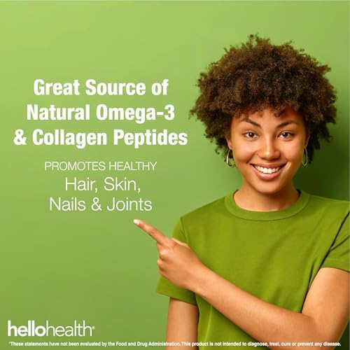 HELLO HEALTH Organic Irish Sea Moss Capsules with Burdock Root & Bladderwrack Bioperine, 120 Capsules