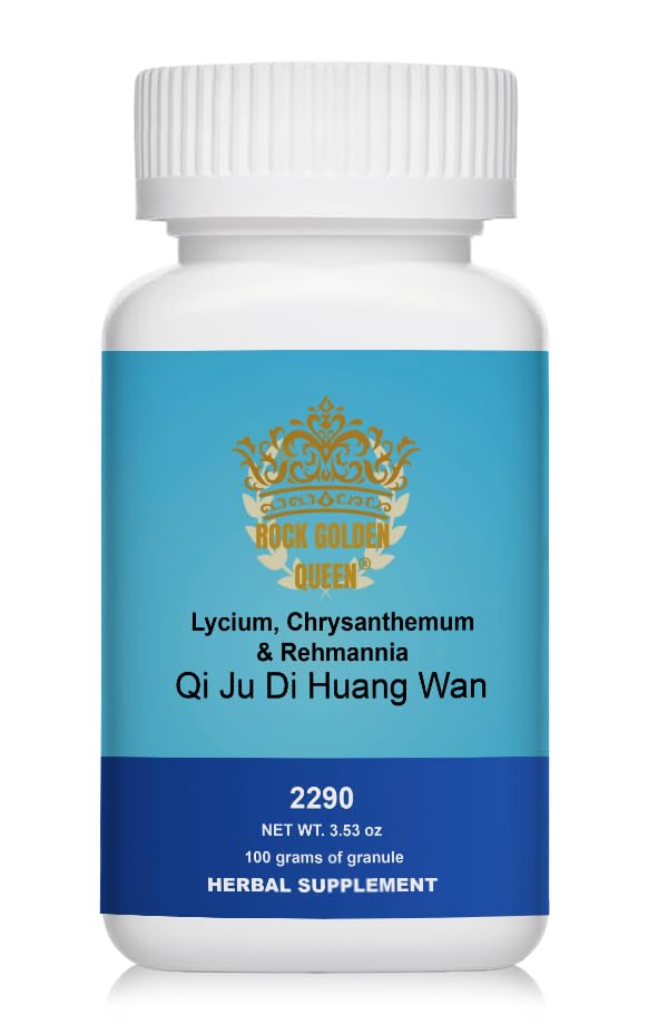 Rock Golden Queen Qi Ju Di Huang Wan/Lycium, Chrysanthemum & Rehmannia Decoction Granule Powder 3.53 oz