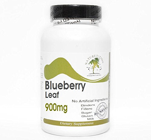 Naturetition Supplements Blueberry Leaf 900mg Capsules, 1 Count