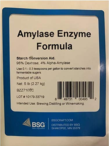 North Georgia Still Company Alpha Amylase Enzyme Formula Powder 8 Ounces