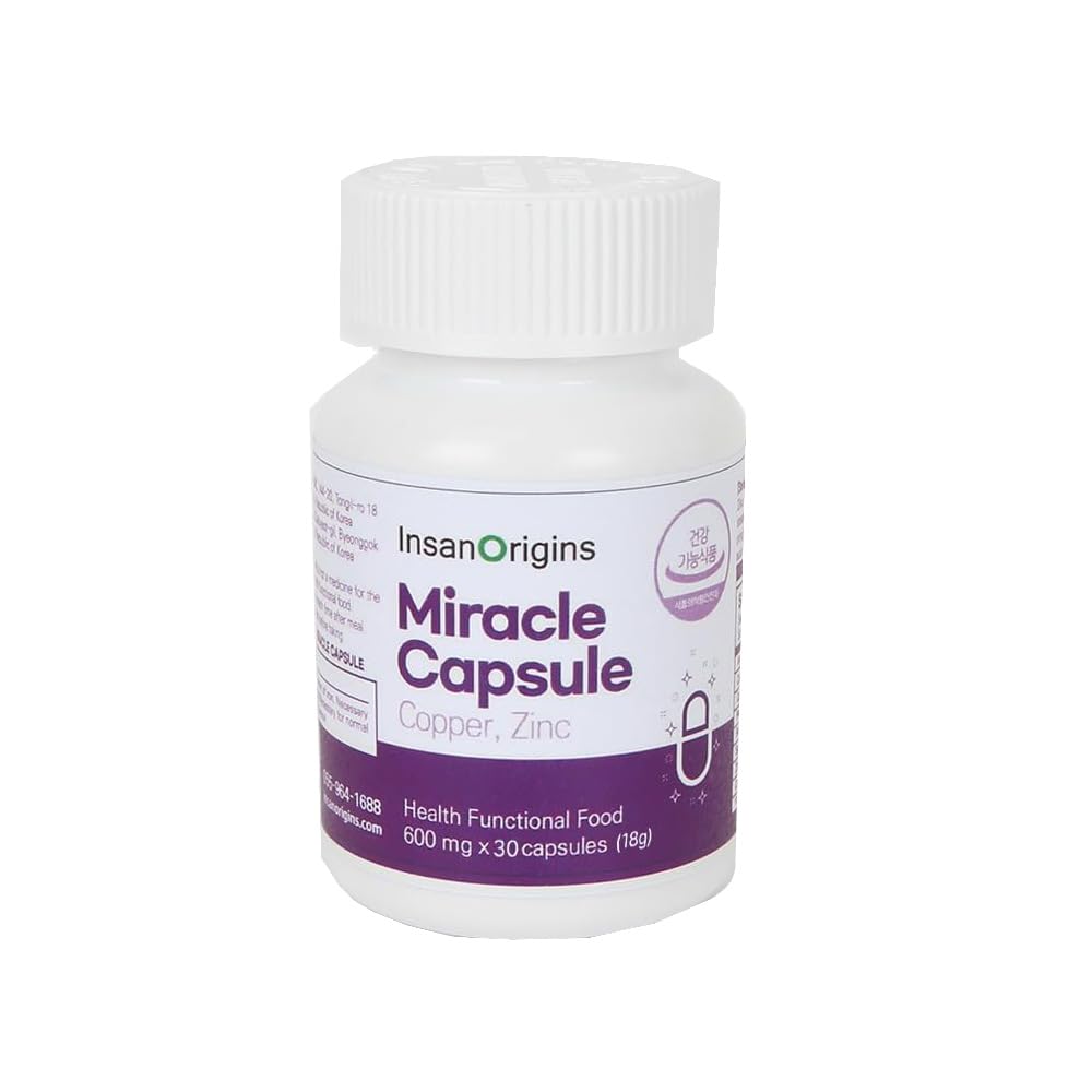 INSANORIGINS Miracle Capsule Immune Defense Support Supplement, 30 Capsules