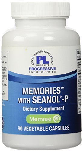 Progressive Laboratories Memories with Seanol-P Supplement 90 Capsules
