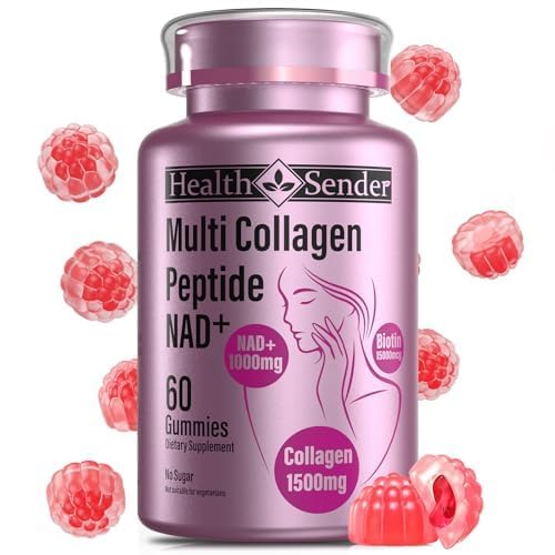 HealthSender Collagen Gummies Gummy 60 Count