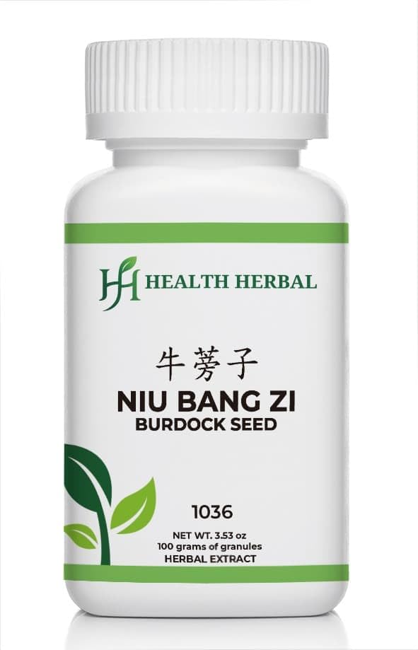 Health Herbal NIU Bang Zi/Great Burdock Achene Granule Powder 3.53 Ounce