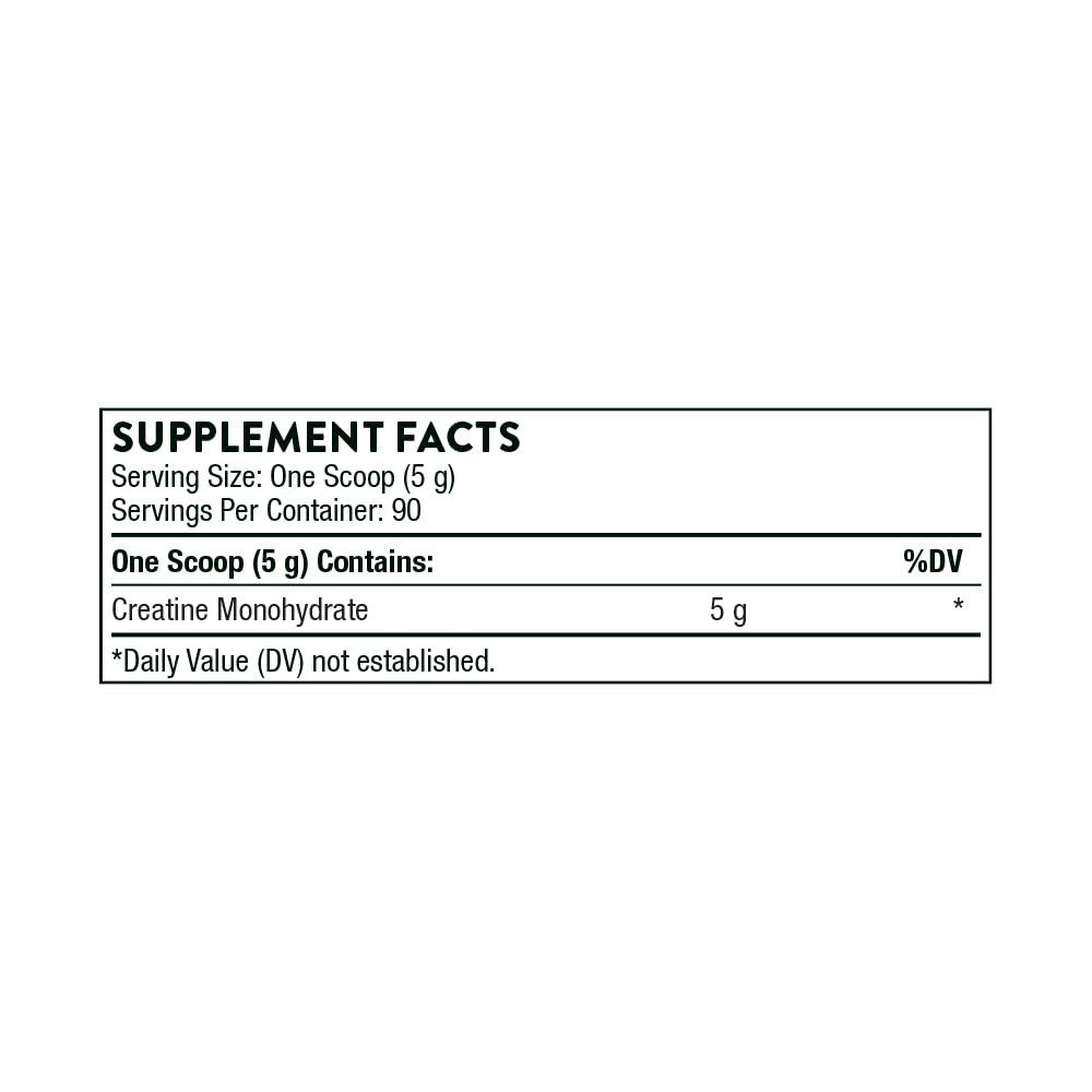 THORNE Muscle Support Bundle Whey Protein Isolate Vanilla & Creatine Powder 45.5 Servings