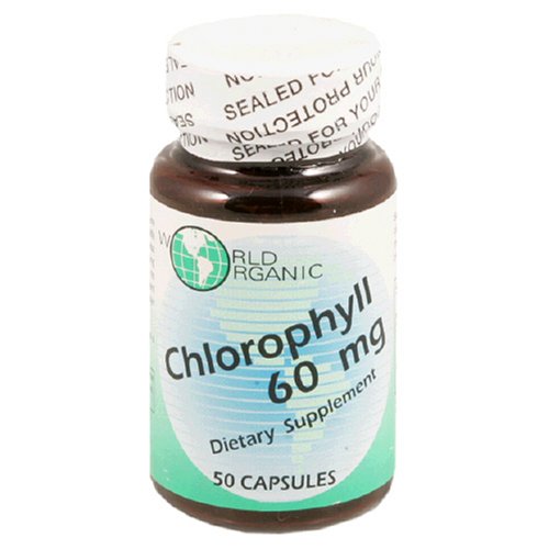 World Organic Chlorophyll 60 mg 300 Capsules
