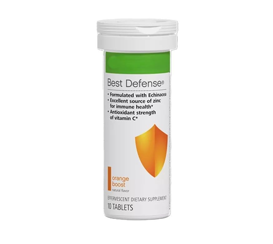 Generic Best Defense Orange Boost Vitamin C Tablet 10 Count