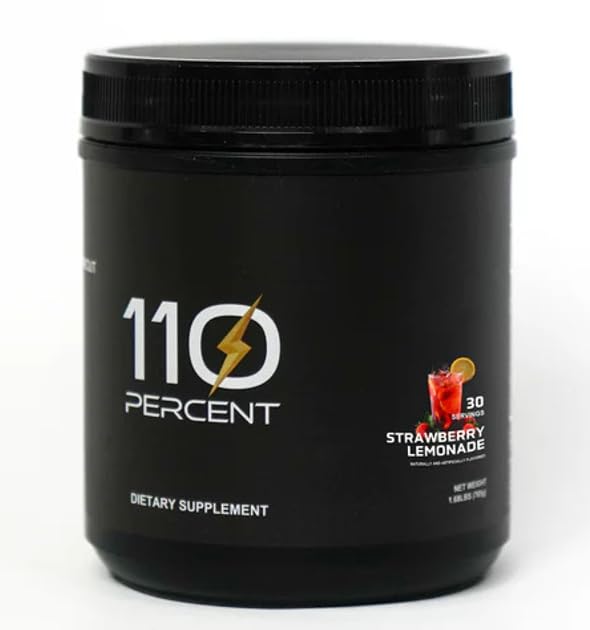 110 Percent Pre-Workout Powder 1.9 Ounce