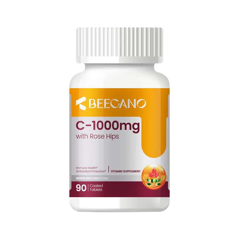 Beecano Vitamin C 1000mg Tablet, 1 Count