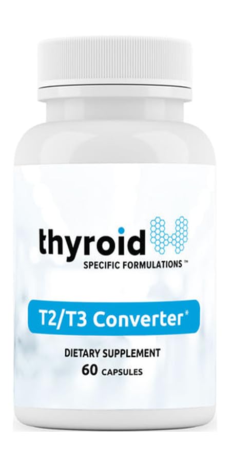 Thyroid Specific Formulations T2 T3 Conversion Booster 60 Capsules