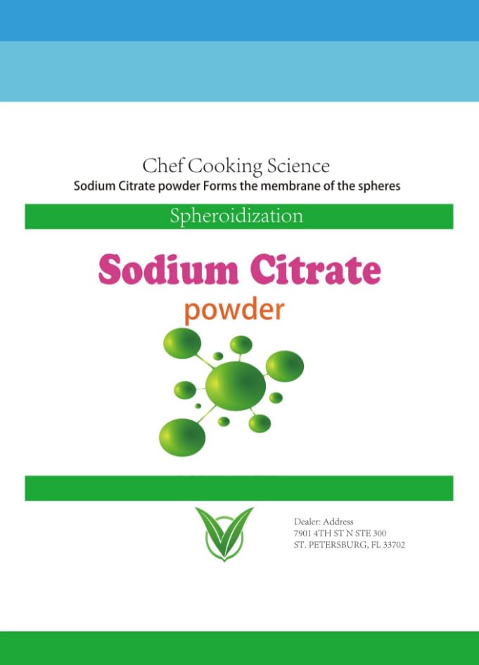 LEIMENGCHEF Sodium Citrate Powder 16 Ounce
