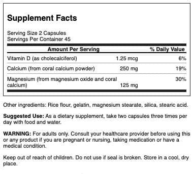 Swanson Calcium Complex 90 Capsules