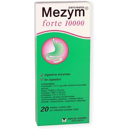 Mezym Mezym Forte 10000 Tablet, 20 Tablets