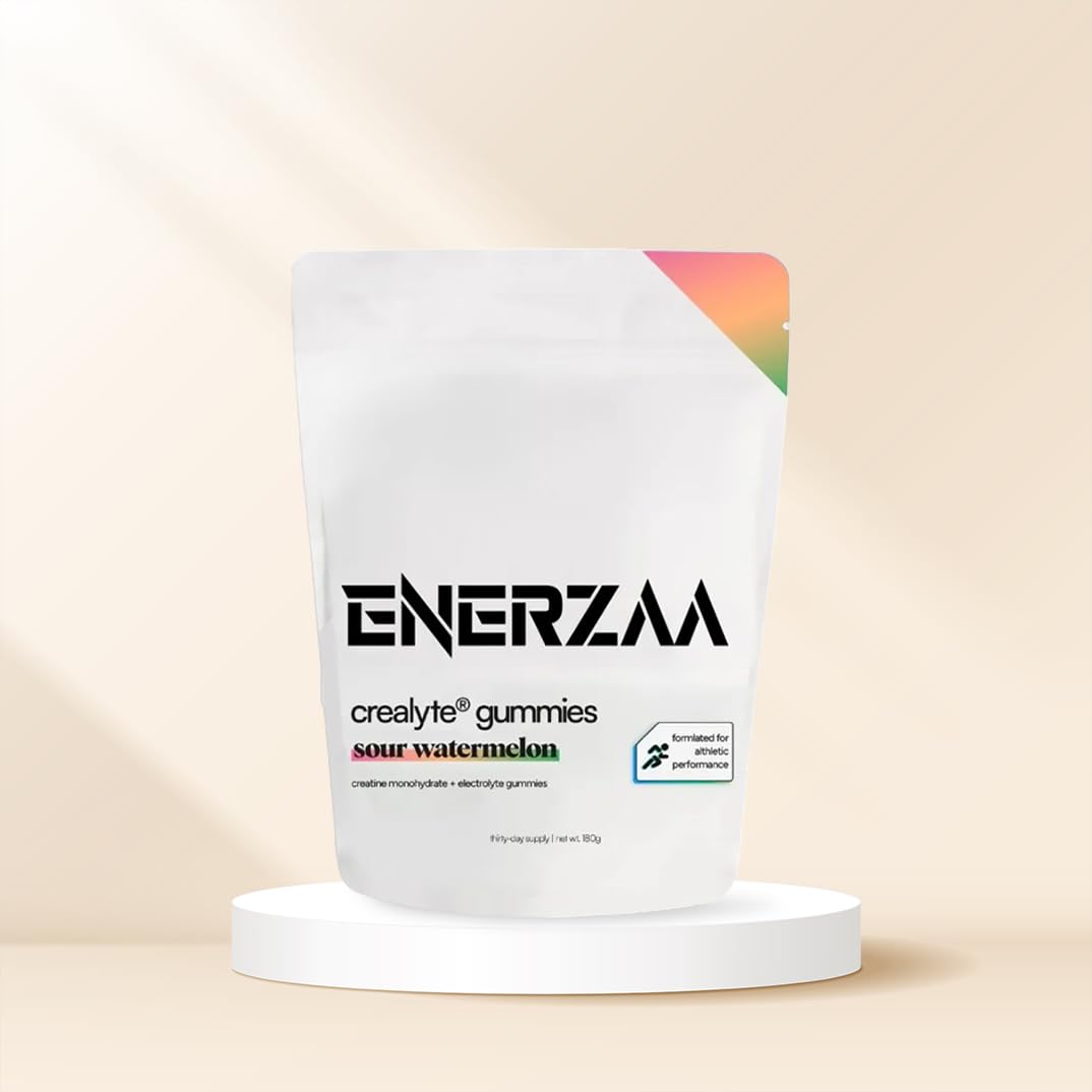 ENERZAA Sports Performance Complex Gummies Sour Watermelon, 90 Count