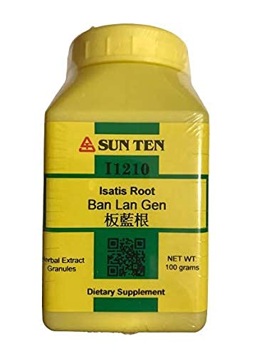 Sun Ten Ban Lan Gen (Isatis root) Powder, 3.53 Ounce