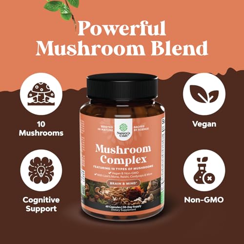 Natures Craft Nootropic Brain Supplement 120 Capsules