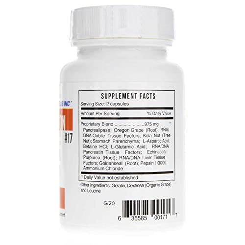 Systemic Formulas D - Digest Capsule, 60 Capsules