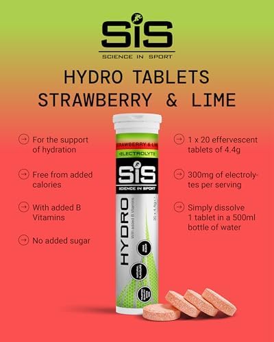 Science in Sport SiS Hydro Tablets - Electrolyte Hydration Tablets, Tablet, 8