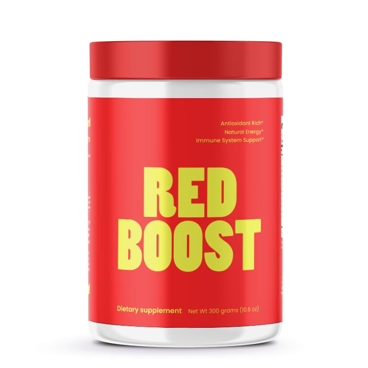 VB Health Red Boost Superfood - 19 Fruits & Berries Powder 10.6 Ounces