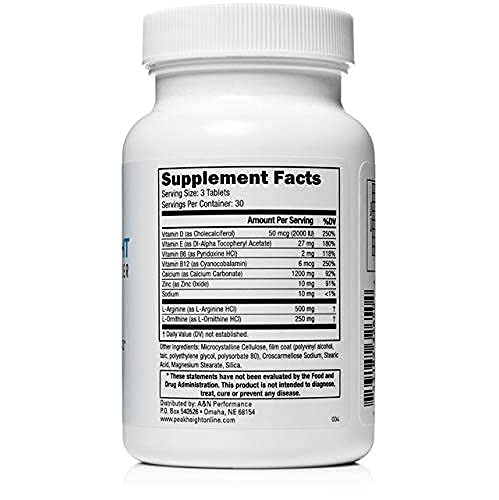 Peak Height Grow Taller Height Pill Supplement 540 Tablets
