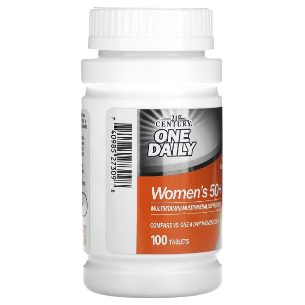 21st Century One Daily Women's 50+ Tablets, 100-Count