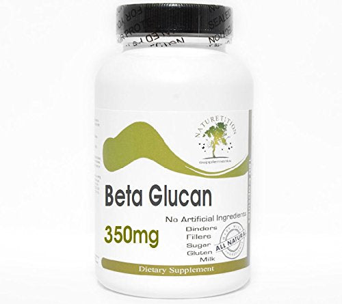 Naturetition Supplements Beta Glucan 350mg 180 Capsules