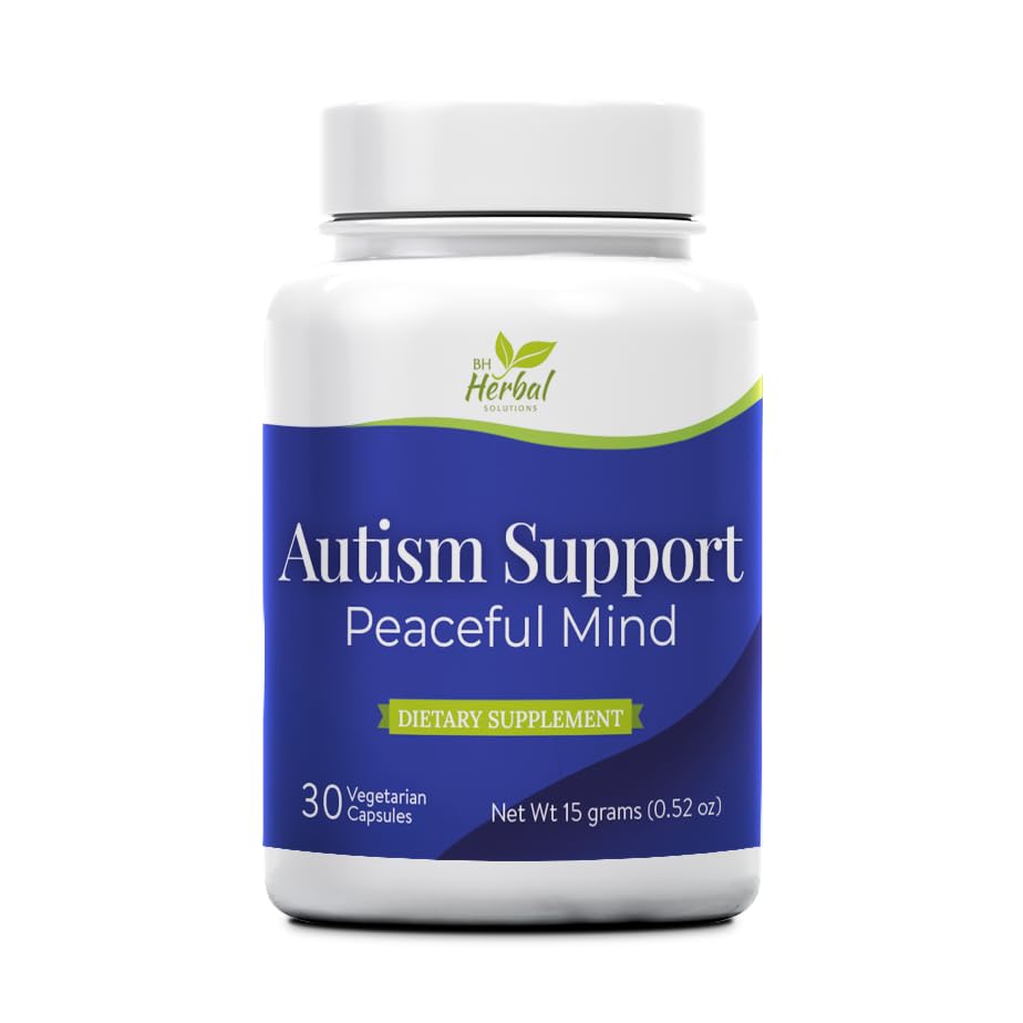 BH Herbal Solutions Peaceful Mind Support Capsule 30 Count