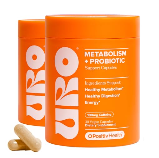 O Positiv URO Metabolism + Probiotic Support Capsules 60 Count