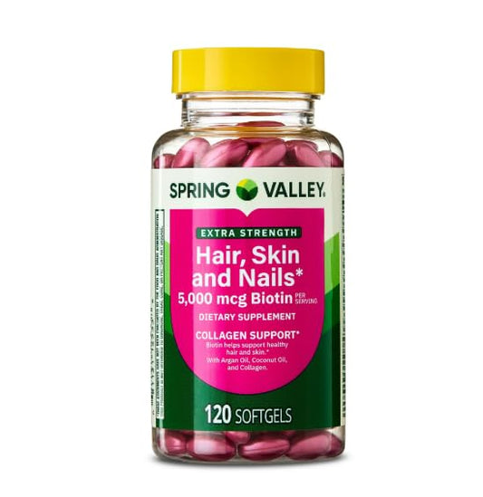 IT'S BRAZILIAN Extra Strength Hair Skin Nails Collagen Support Softgels, 120 Count