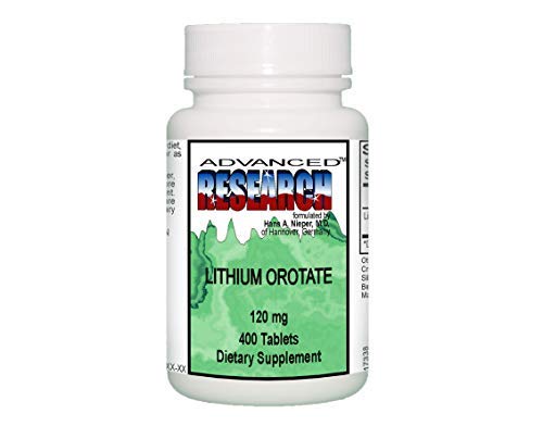 NCI Advanced Research Dr. Hans Nieper's Lithium Ootate Tablets, 400 Count