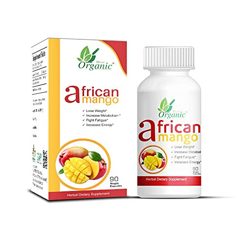 Generic African Mango Seed Extract 480mg with Magnesium Stearate Capsules, 180 Count