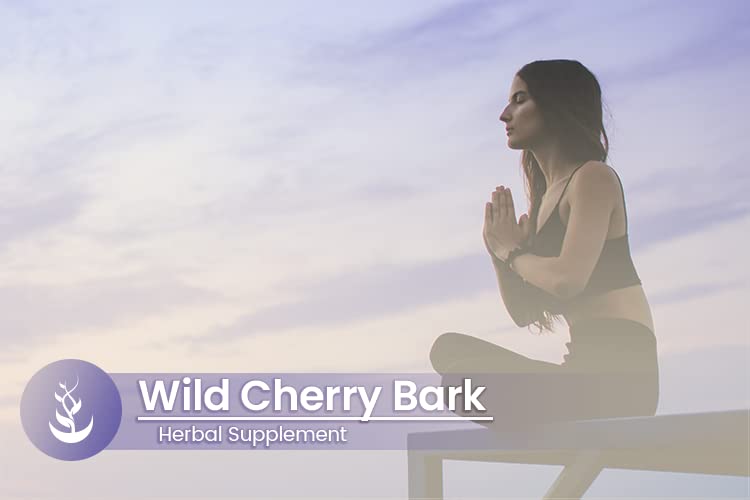 Pure Organic Ingredients Wild Cherry Bark Capsule 100 Count