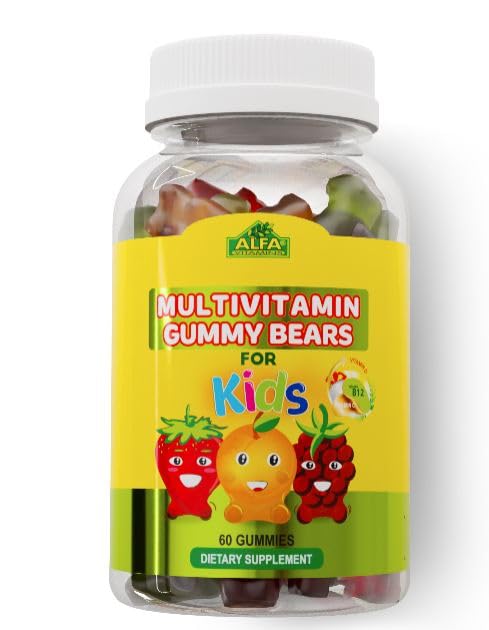 ALFA VITAMINS Multivitamin Gummy Bears for Kids 1 Count